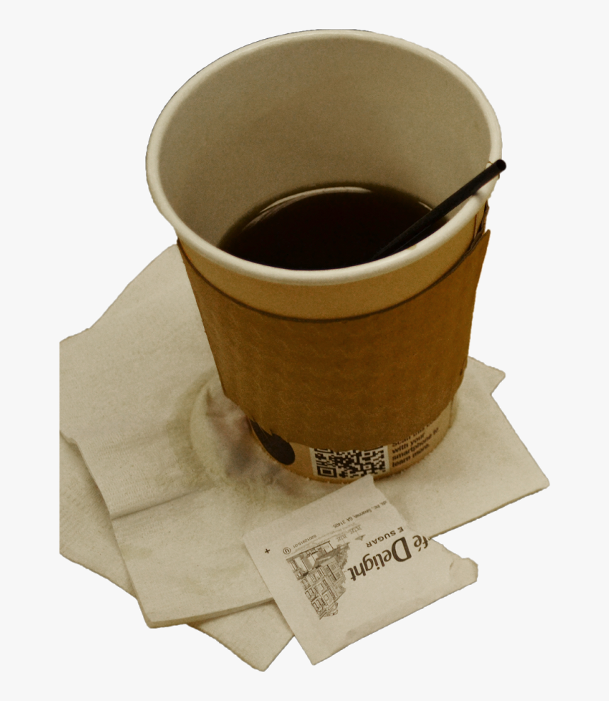 I Added The Sugar Packet And Authentic Coffee Stains - Cup, HD Png Download