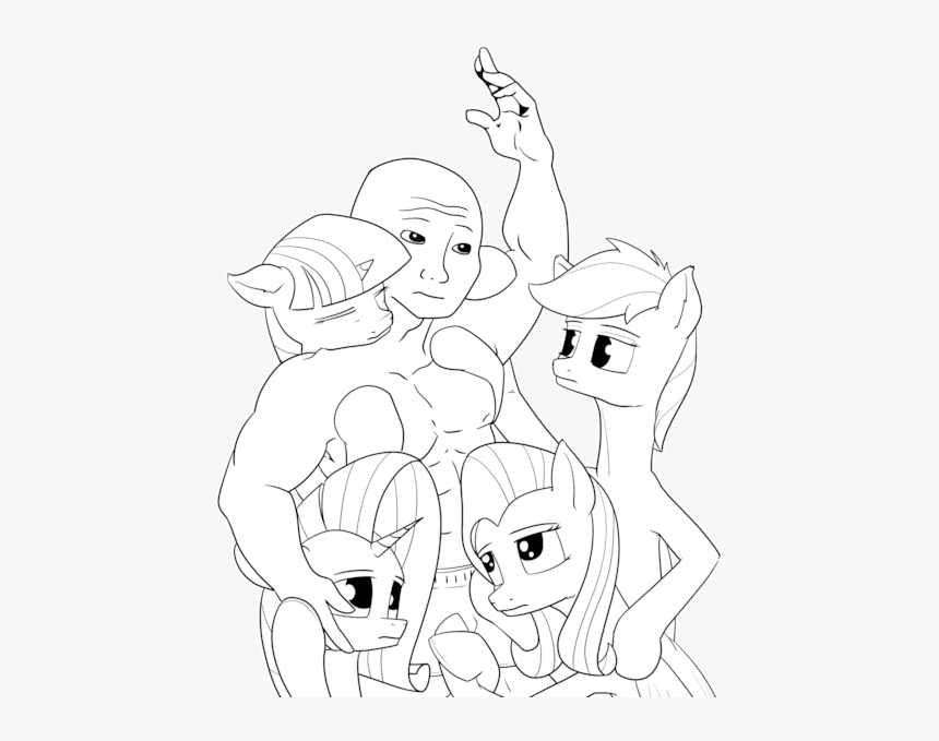 Guy With Hands On Head Meme, HD Png Download