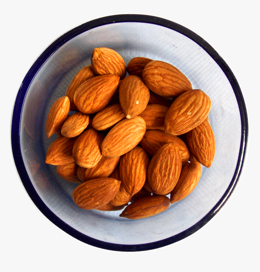 Bowl Of Almonds - Bowl Of Almonds Png, Transparent Png