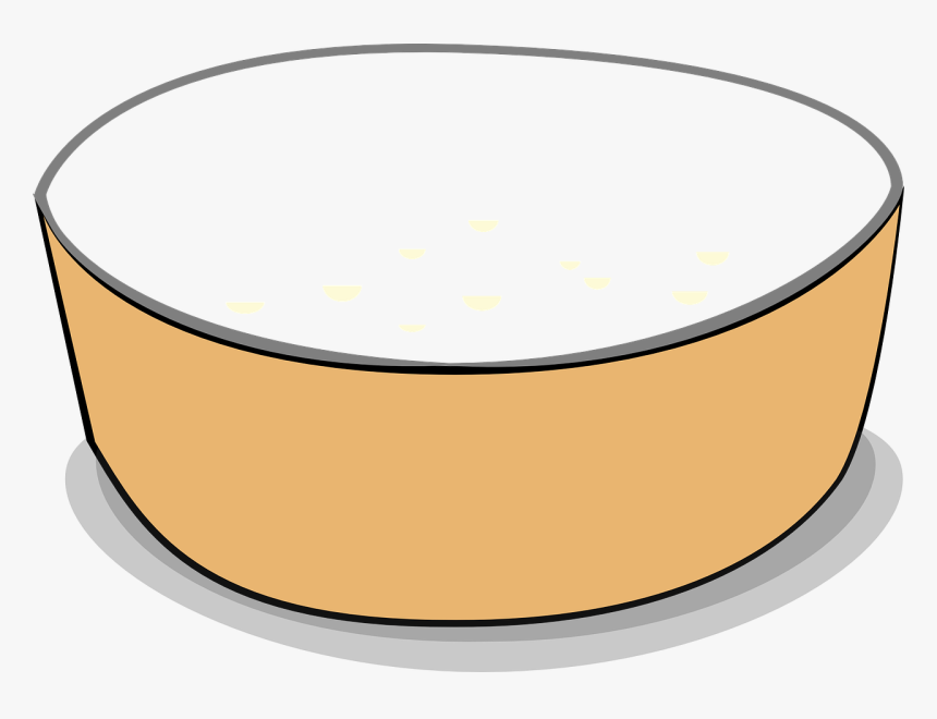 Cartoon Bowl Of Milk, HD Png Download