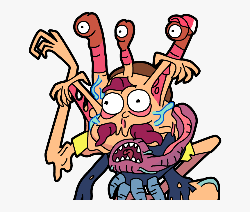 The Terrifying Cronenberg Morty - Pocket Mortys Cronenberg Morty, HD Png Download