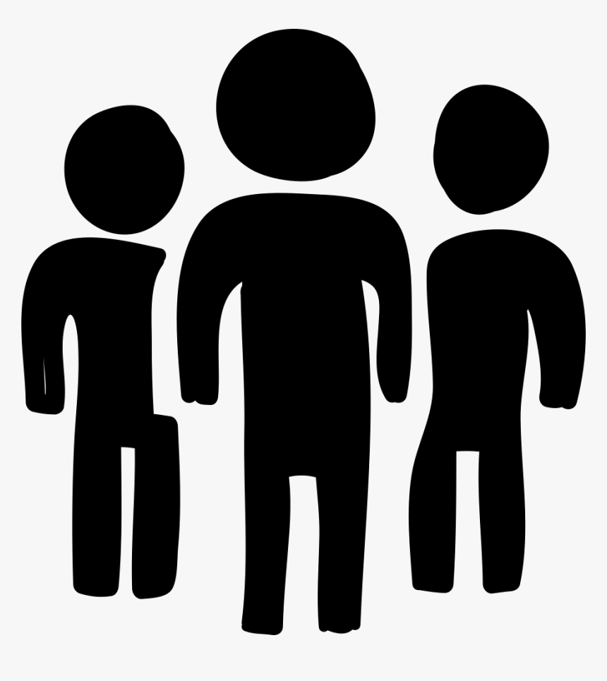 People Hand Drawn Persons Group - People Hand Drawn Png, Transparent Png