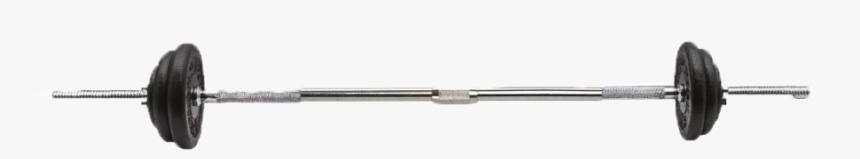 Barbell Png Image File - 2 Piece Barbell Bar, Transparent Png