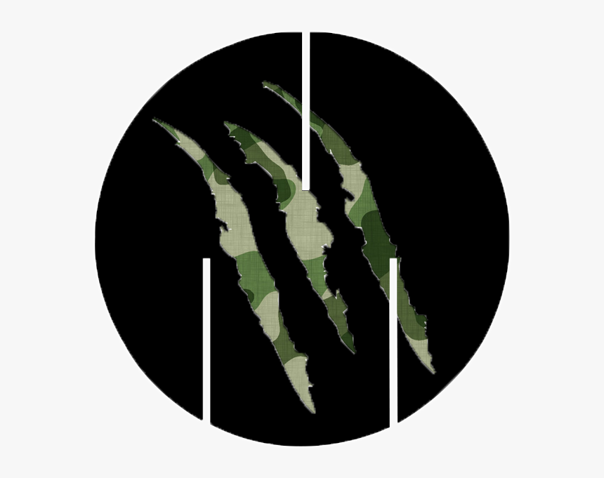 Camo Claw Marks, Rawr - White Claw Marks, HD Png Download