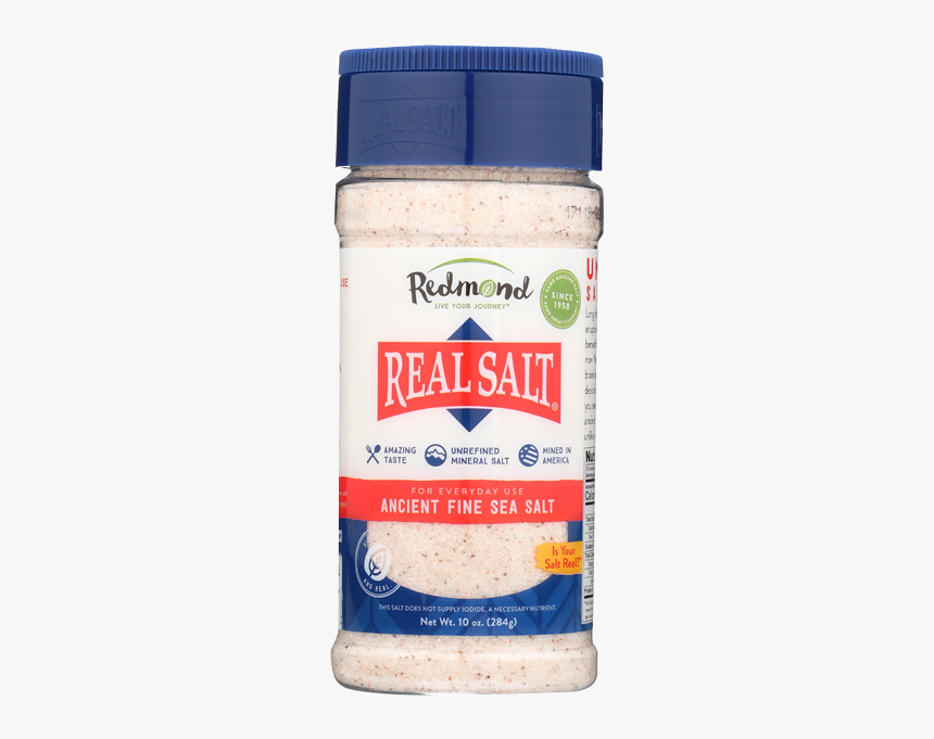 Redmond Minerals Real Salt Shaker Ancient Fine Sea - Redmond Real Salt Shakers, HD Png Download