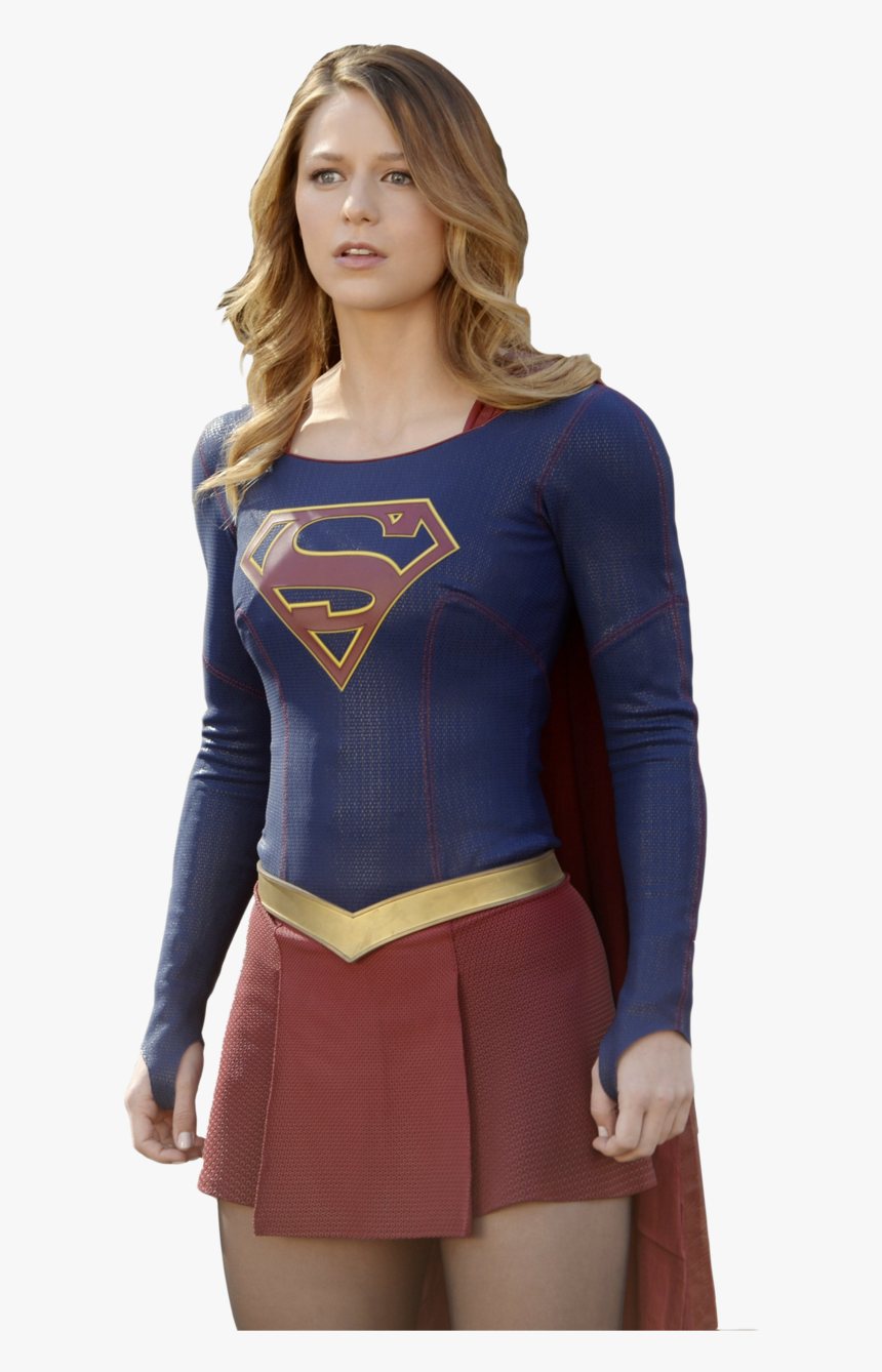 Melissa Benoist Supergirl Black, HD Png Download