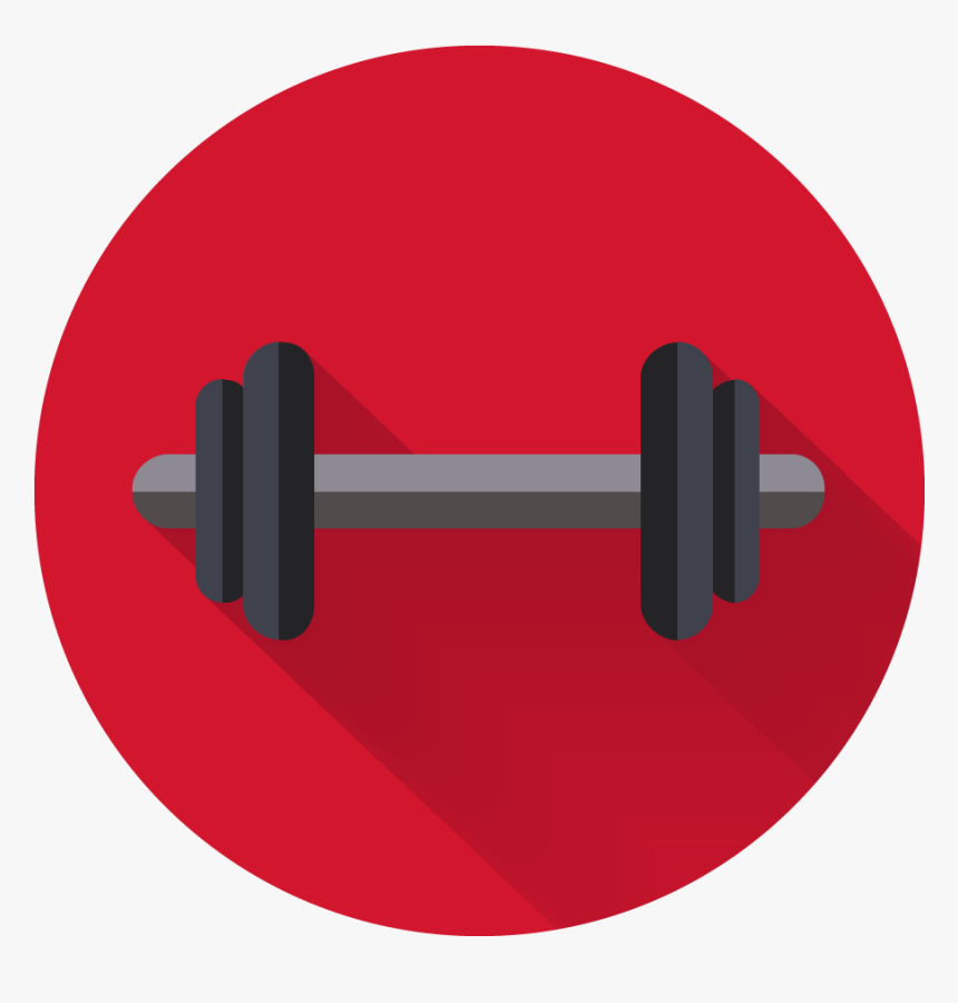 Dumbbell Clipart Red - Gloucester Road Tube Station, HD Png Download
