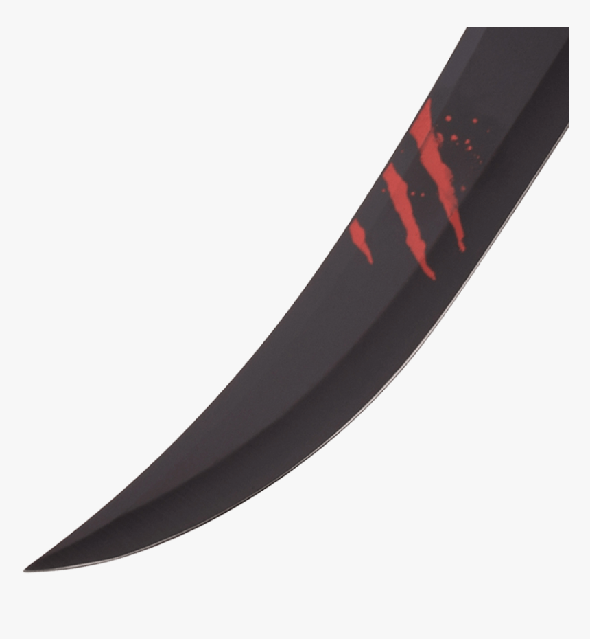 Red Claw Marks Fantasy Sword - Throwing Knife, HD Png Download