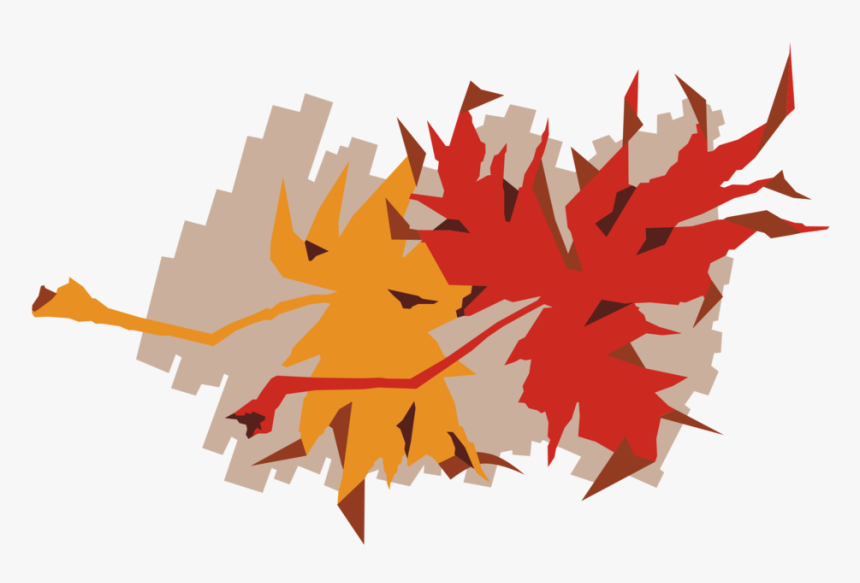 Leaf,symmetry,maple Leaf - Autumn, HD Png Download