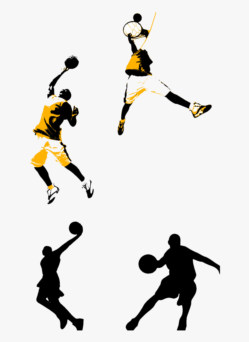Basketball Court Slam Dunk Clip Art Basketball Clipart Dunking, HD