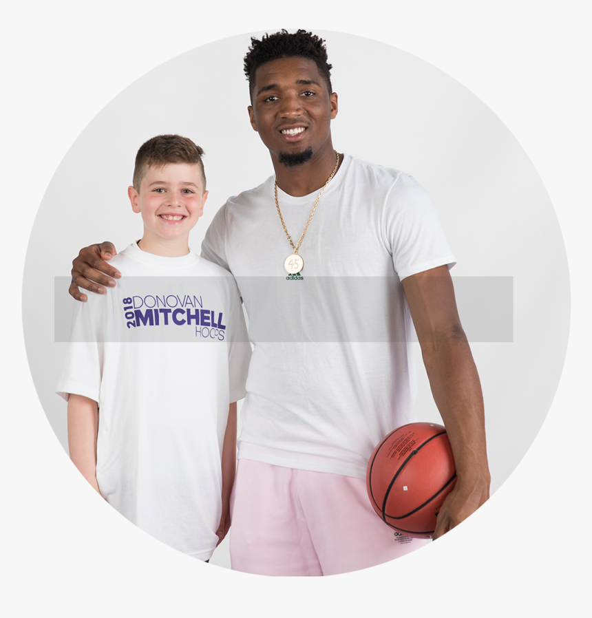 180602 Donovan Mitchell Myway45 Wh 4194 Basketball - Streetball, HD Png Download