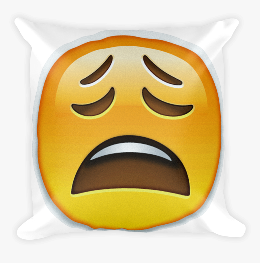 This Media May Contain Sensitive Material - Sad Open Mouth Emoji, HD Png Download