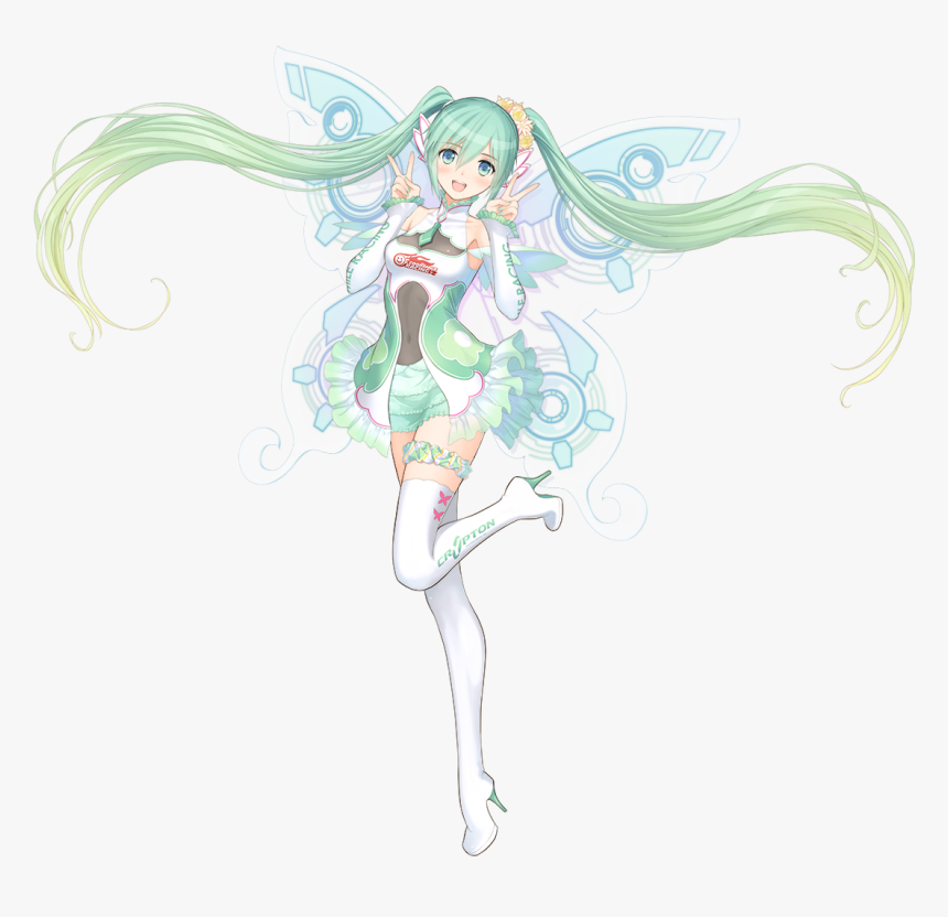 Miku Hatsune Racing 2017, HD Png Download