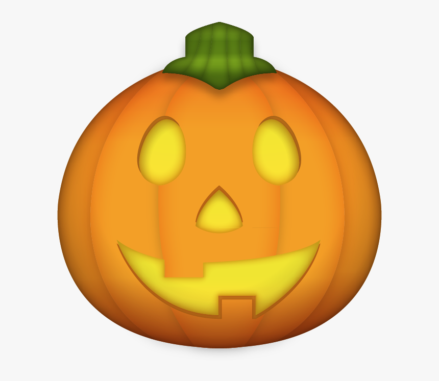 Pumpkin Emoji Png, Transparent Png