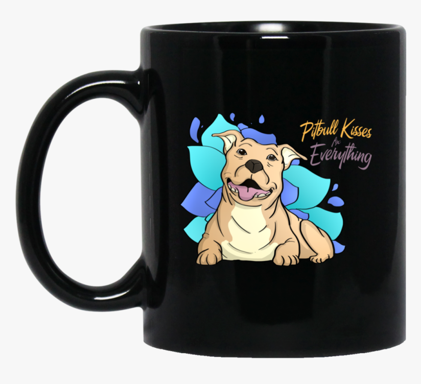 Pitbull Kisses Fix Everything Mugs, HD Png Download