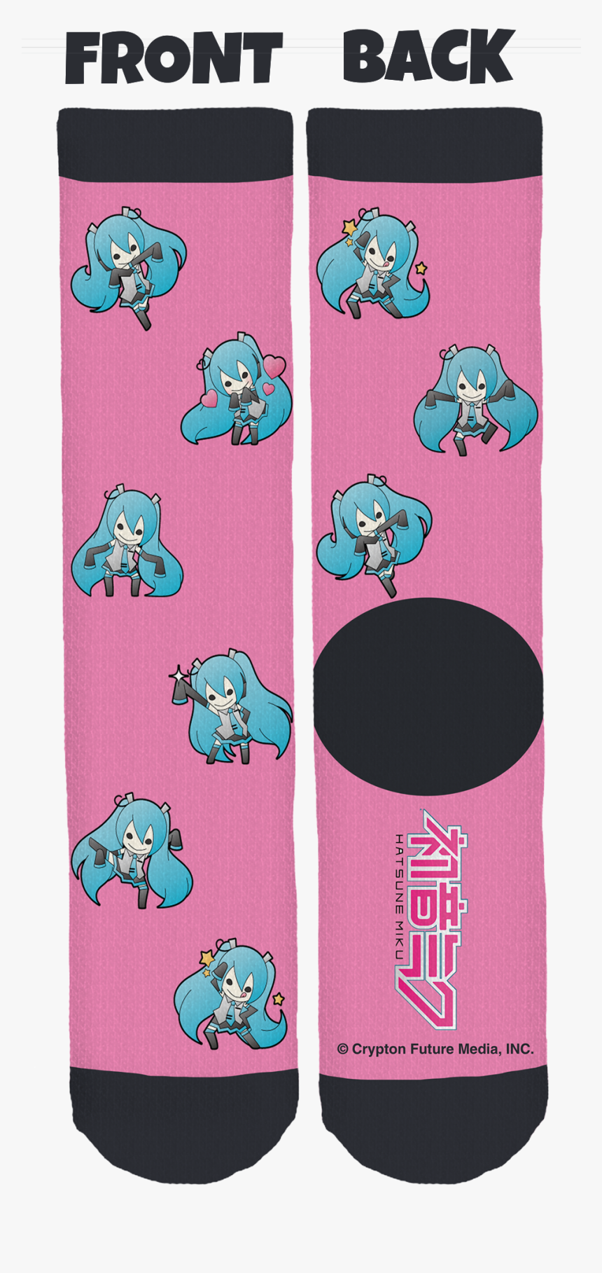 Hatsune Miku Socks, HD Png Download