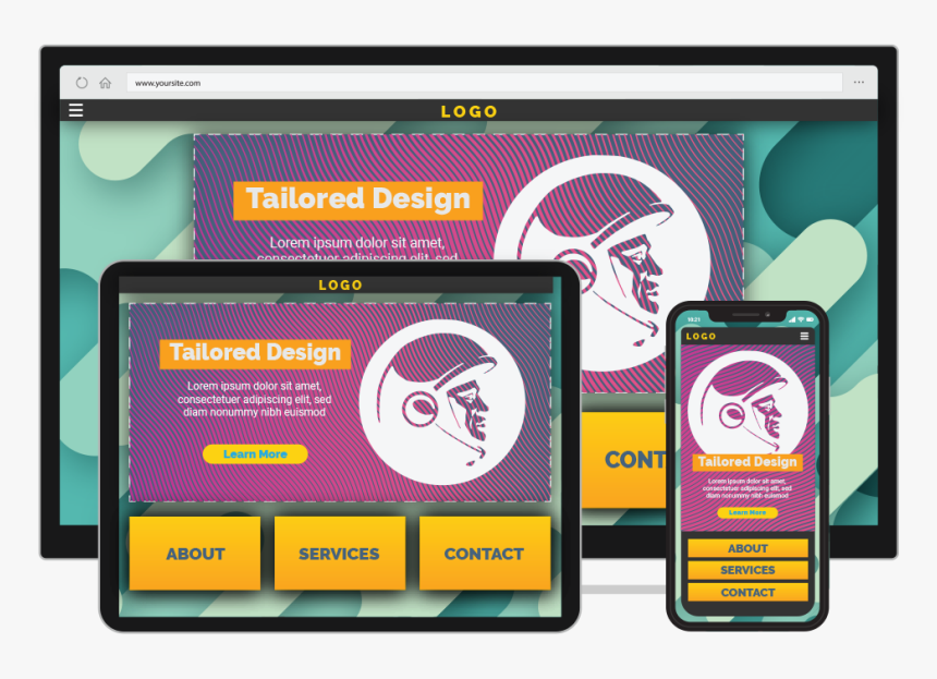 Responsive Web Design - Electronics, HD Png Download