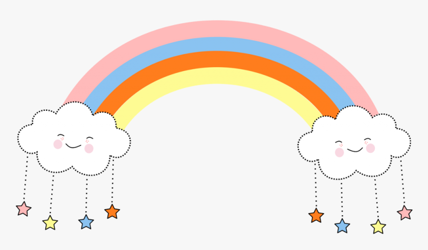 Arco Iris Cute Png, Transparent Png
