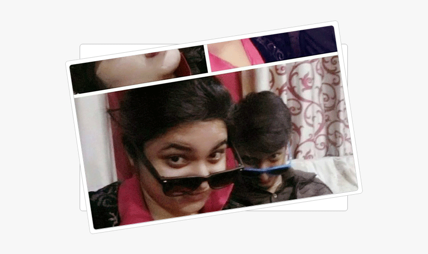 Participants Of Raksha Bandhan Selfie With Sister Contest - Collage, HD Png Download
