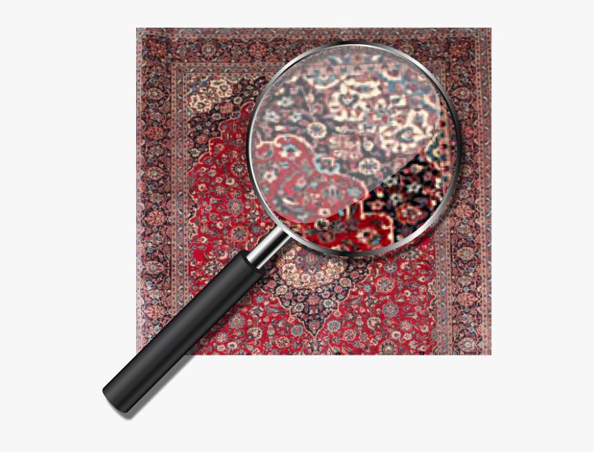 Magnify Glass Antique Rug - Magnifying Glass, HD Png Download
