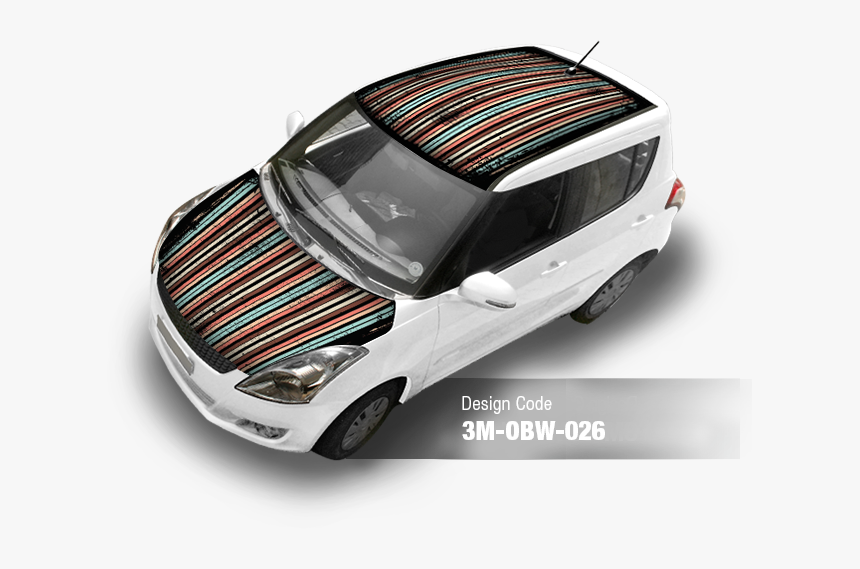 Transparent Top Of Car Png - Car Roof Top Sticker, Png Download