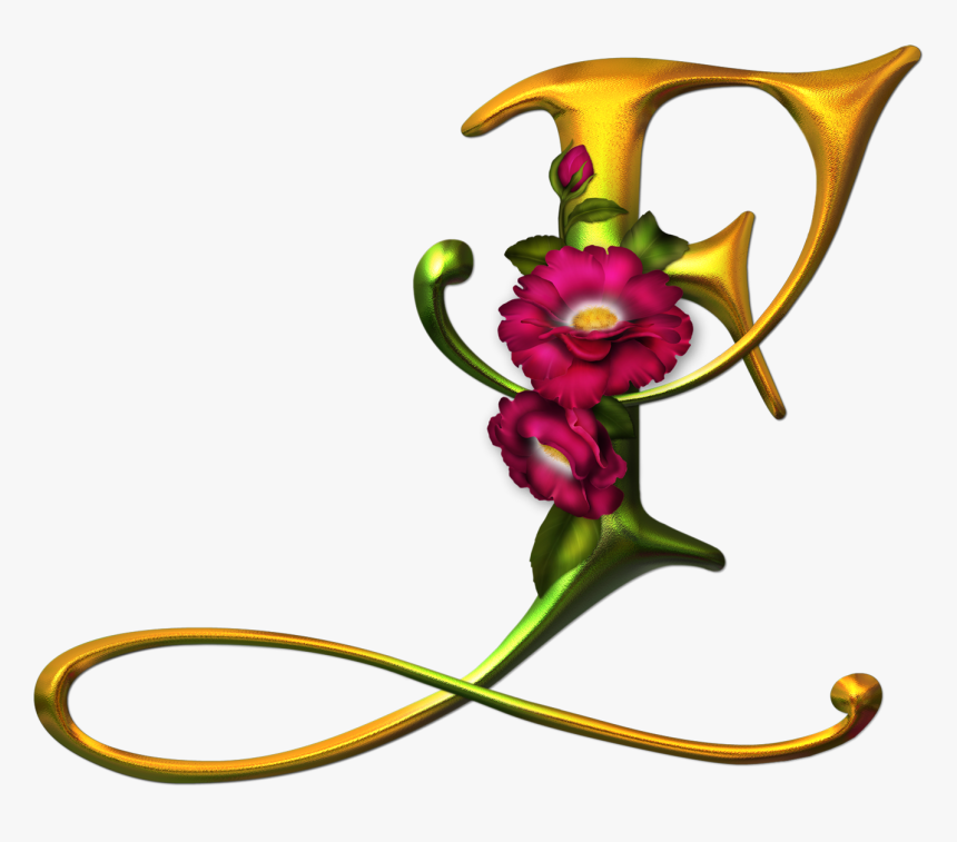 Flowers J Letter, HD Png Download