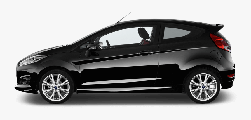 Swift Desire - Ford Fiesta Black Side View, HD Png Download