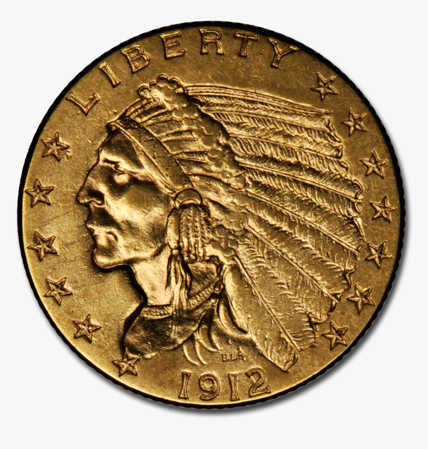 Indian Coins Png - Piece 20 Dollars Or, Transparent Png