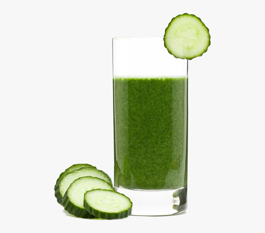Green Smoothie Png - Cucumber Juice Transparent Background, Png Download
