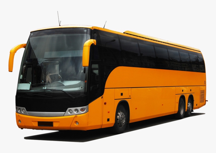 Volvo Bus Png Transparent Image - Orange Bus Bhubaneswar To Hyderabad, Png Download