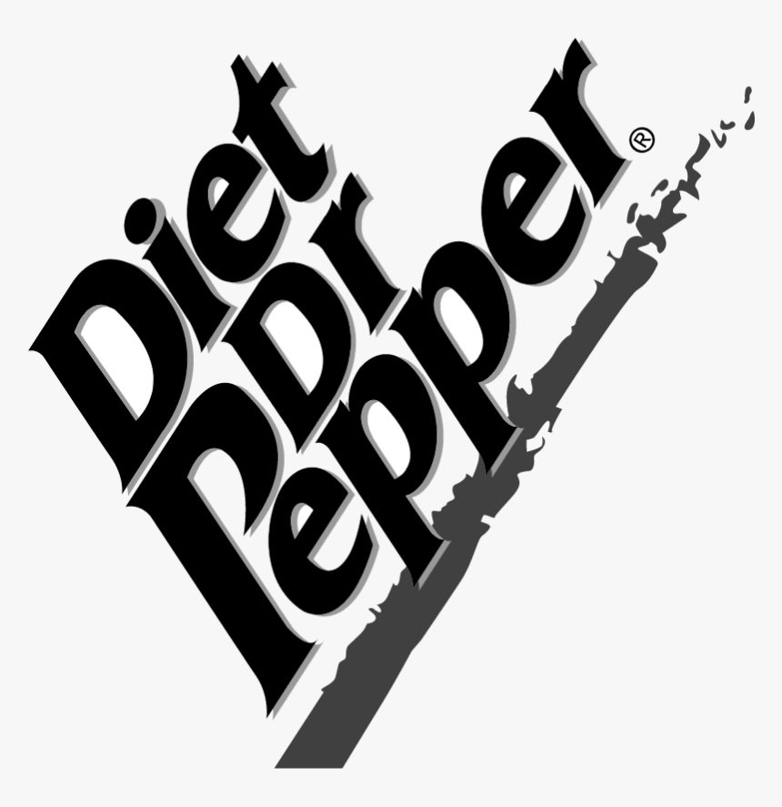 Diet Dr Pepper Logo Image - Diet Dr Pepper, HD Png Download