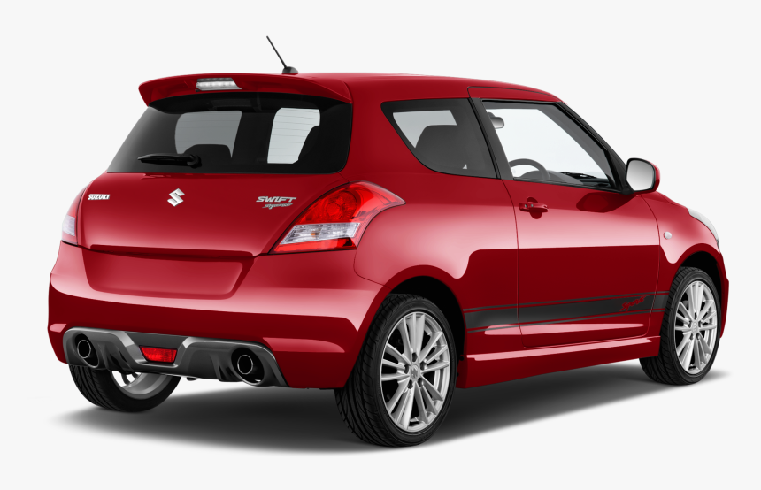 Suzuki Swift Company Car Rear View - Kia Sportage, HD Png Download