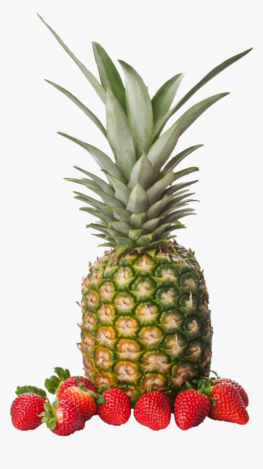 Bild På Jordgubbar Och Ananas, HD Png Download