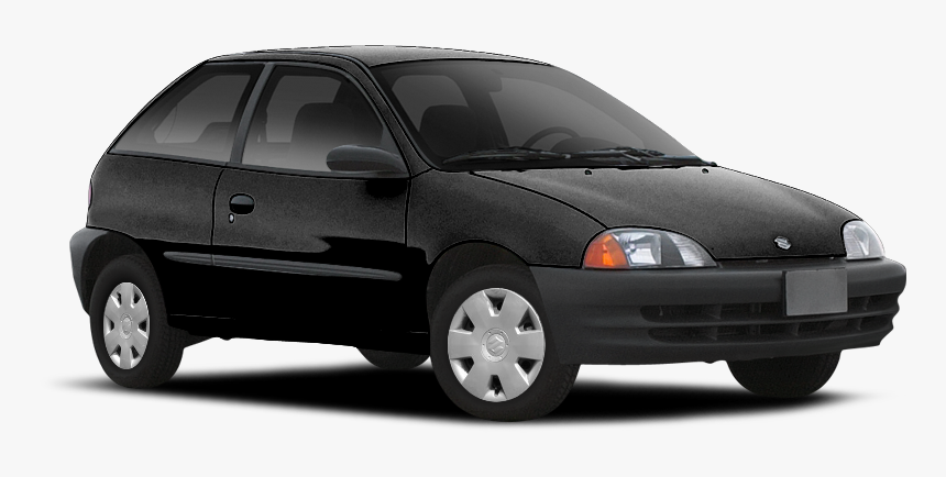 2001 Suzuki Swift Black, HD Png Download