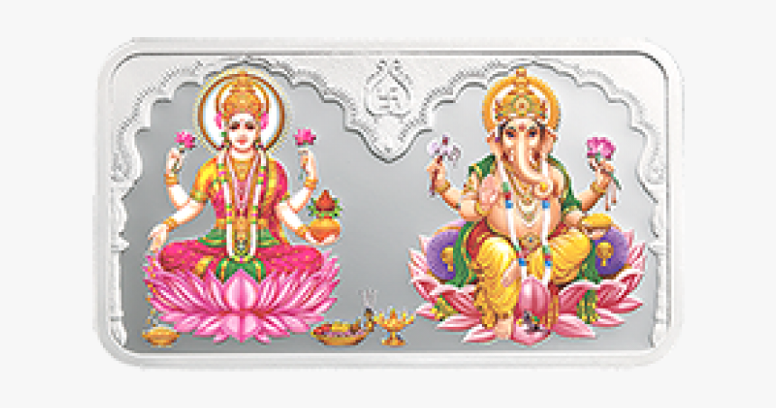 Laxmi Ganesh Png - Laxmi And Ganesh Png, Transparent Png
