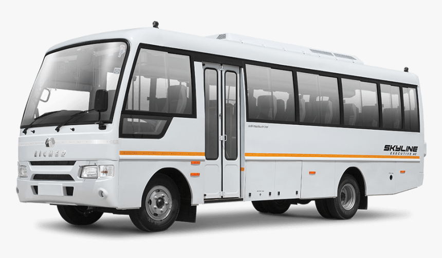 Eicher Ac School Bus, HD Png Download