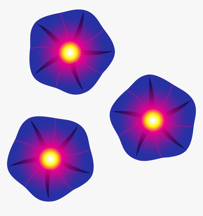 Morning Glory Flower Clipart - Morning Glory Clipart Png, Transparent Png