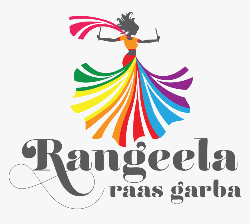 Couple Garba Clipart - Garba Playing Couple Png, Transparent Png