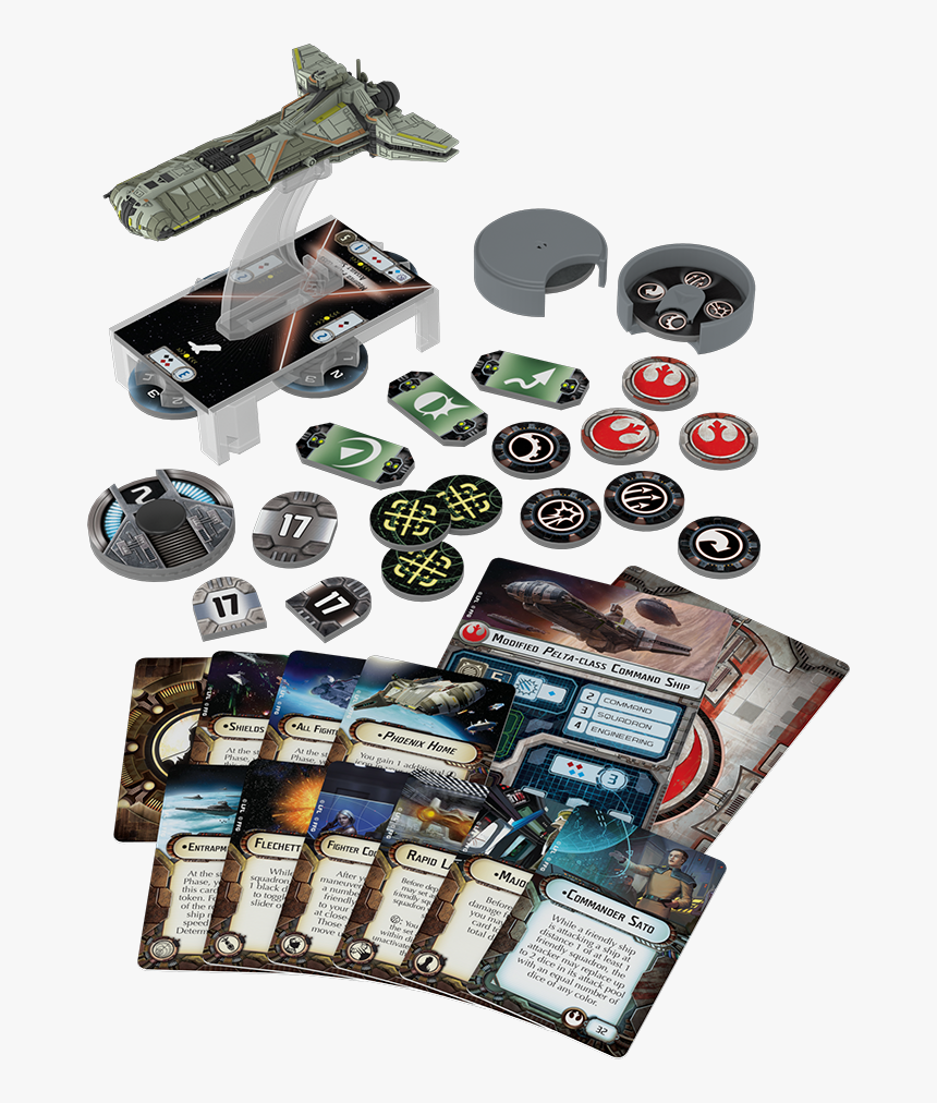 Swm21 Spread - Star Wars Armada Pelta, HD Png Download