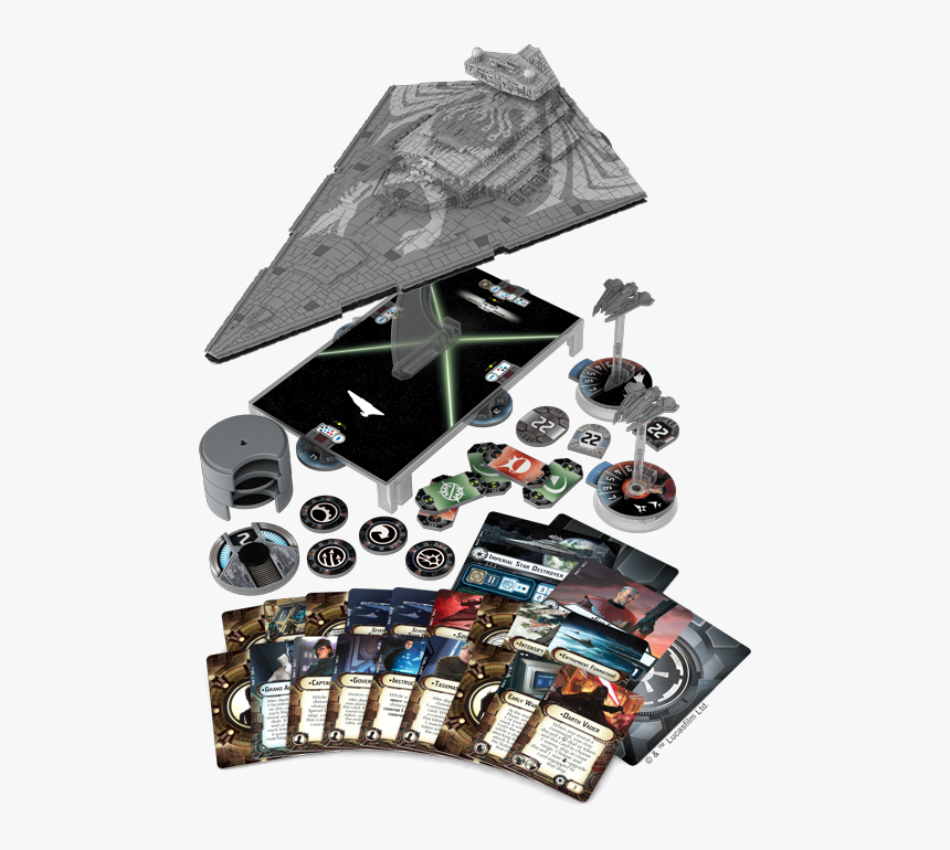 Star Wars Armada Star Destroyer W7 Conversion Upgrade - Star Wars Armada Star Destroyer, HD Png Download