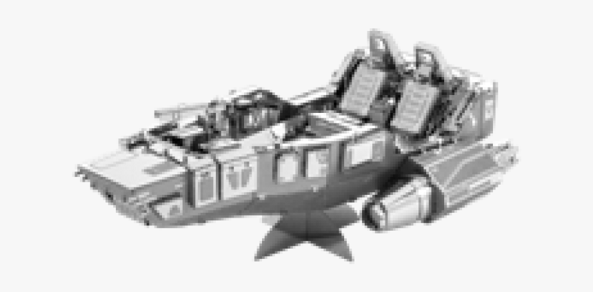 First Order Snowspeeder - Aipin Diy 3d Puzzle First Order Snowspeeder, HD Png Download