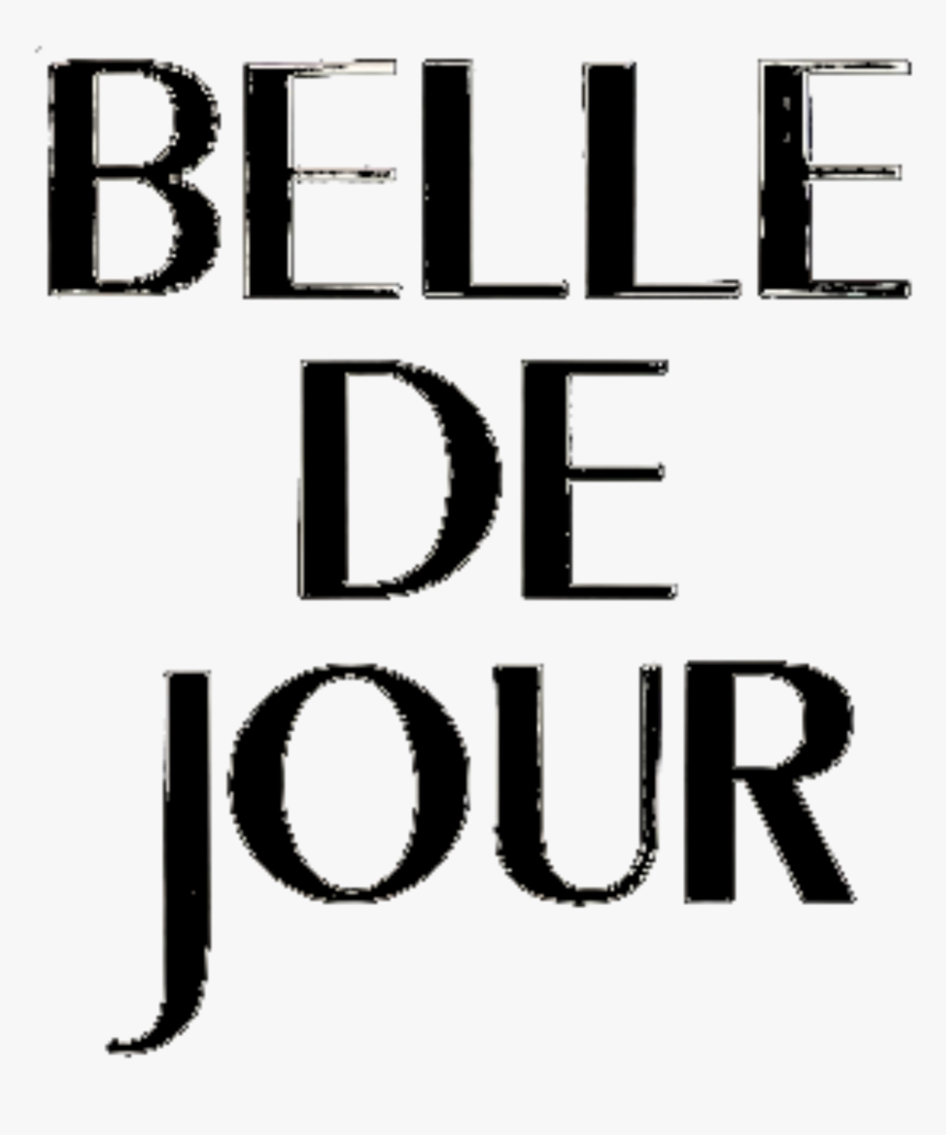 Belle De Jour Black Vertical Logo - Black-and-white, HD Png Download