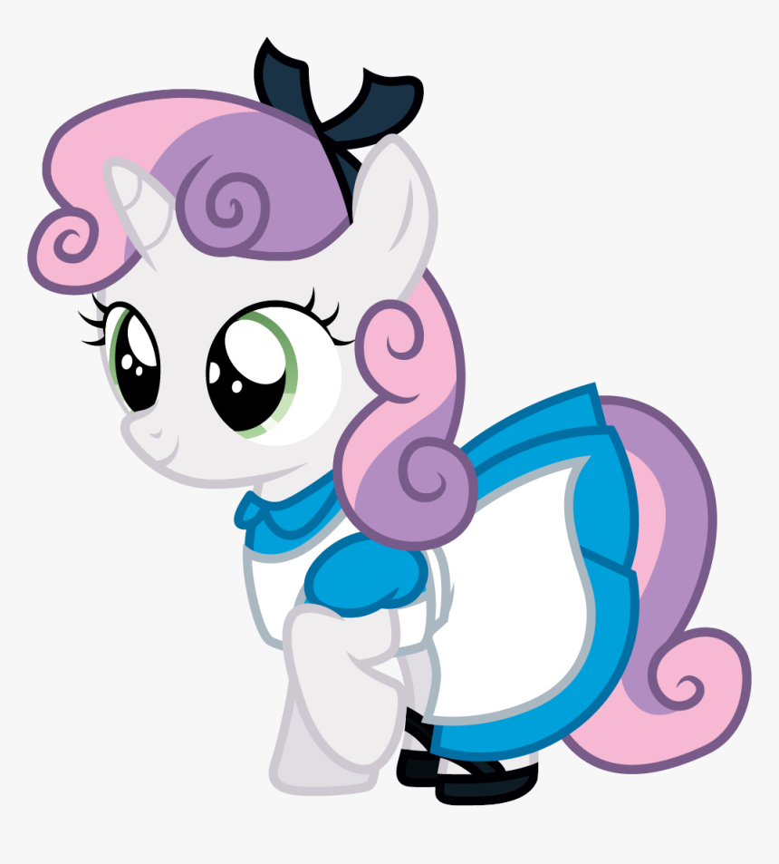 Clip Art Stock Alice Drawing Cute - My Little Pony Sweetie Belle Dress, HD Png Download