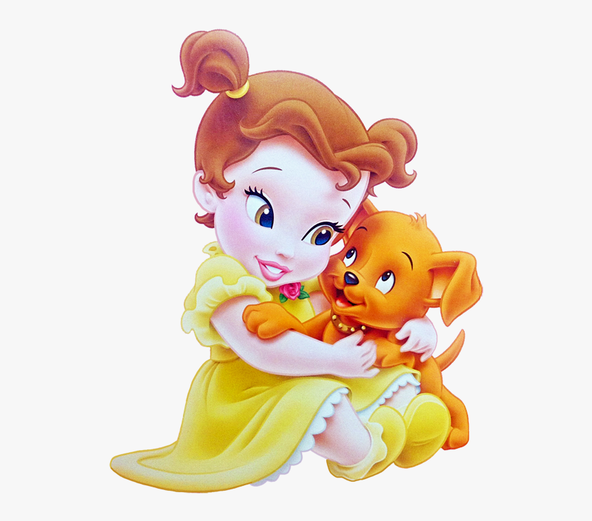 Belle Clipart Baby Belle - Little Princess Disney Png, Transparent Png