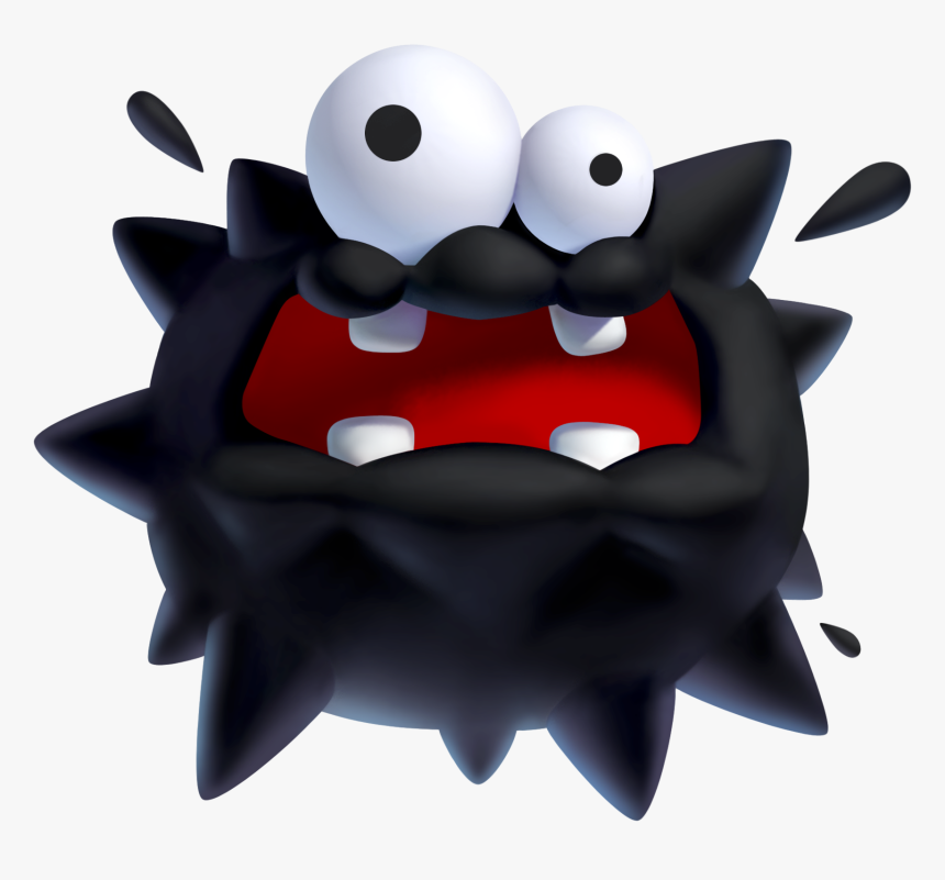 Super Mario Bros Fuzzy, HD Png Download