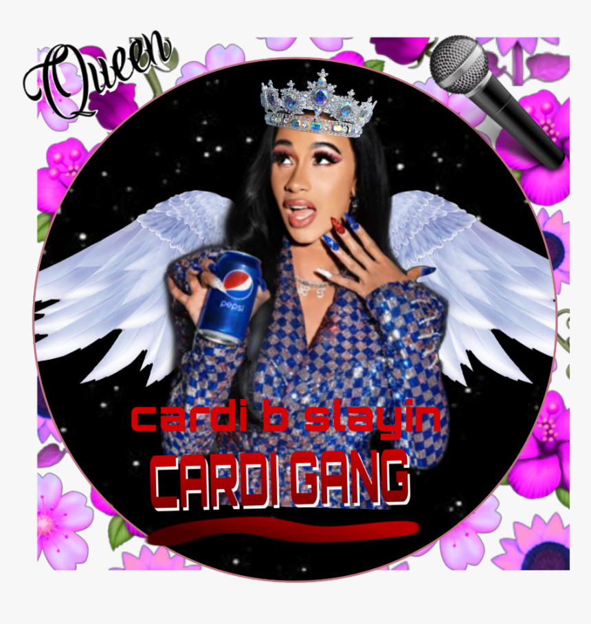 Cardi B Slayin All Day Every Day💞💞 - Poster, HD Png Download