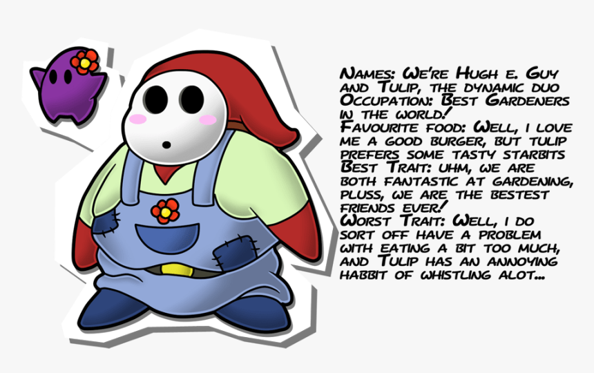 Gourmet Guy Paper Mario - Mario Fat Shy Guy, HD Png Download
