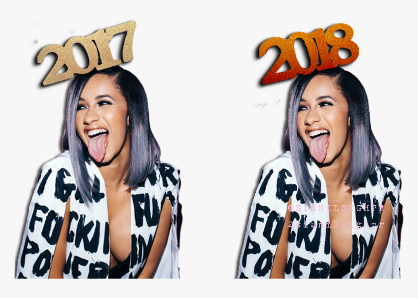 Cardi B Has Had One Hell Of A Year - Girl, HD Png Download