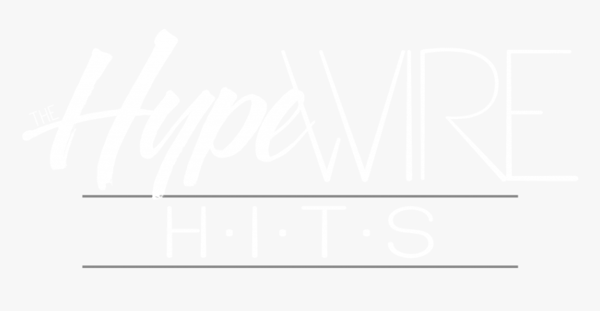 Hw Hits Logo Wht Transparent - Calligraphy, HD Png Download