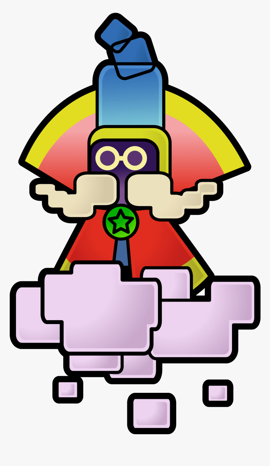 Cloud Guypaper Mario Cloud Guy - Super Paper Mario Bestovius, HD Png Download